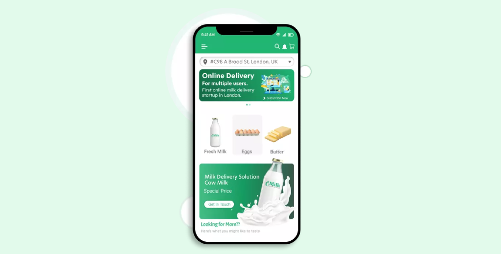 ravi garg, mds, milk delivery app for business, customers app